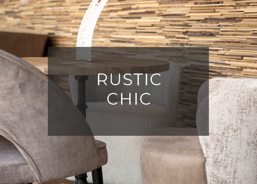 Atelier Hospitality Projects Rustic chic